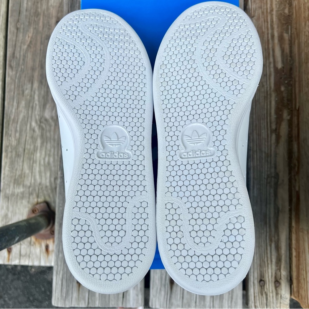 Adidas Stan Smith Sneakers - White/Navy - Men’s Size 9 - Picture 12 of 12